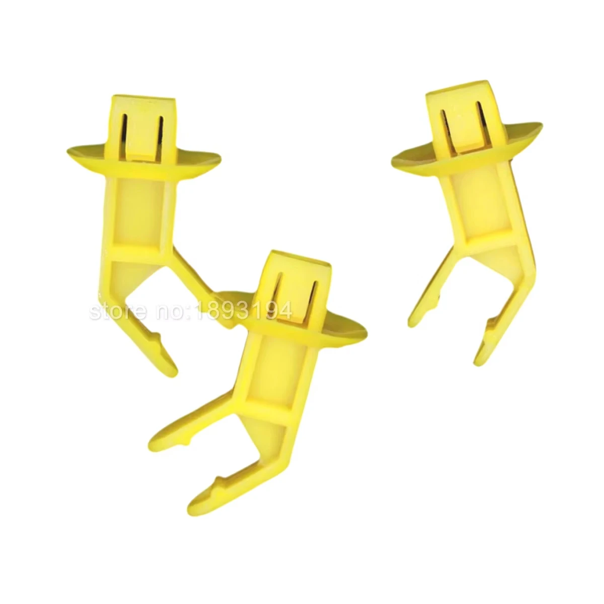 1/4/10/100x 2013-19 Escape Hood Support Prop Rod Clip Holder Yellow  for Ford Focus Fiesta 1729997 AM5116828AB AM5Z16828A