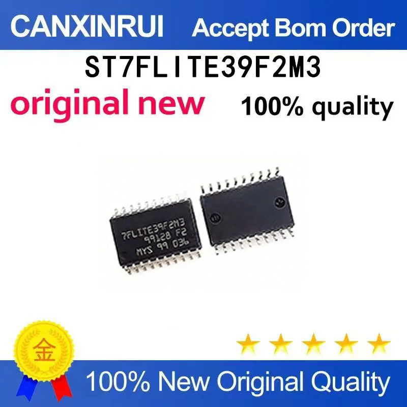 

(5-100 pieces)Brand new original ST7FLITE39F2M3 ST7FLITE39F2M3TR SOP20 spot chip IC
