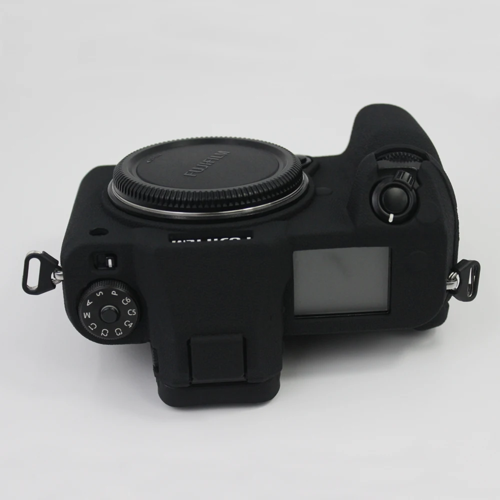 Dành Cho Máy Ảnh Fuji Fujifilm GFX 100 Bộ Dán Fullbody Siêu Mỏng Nhẹ Cao Su Silicone Mềm Bao Vỏ Ốp Lưng Đen/orange/Xanh Dương
