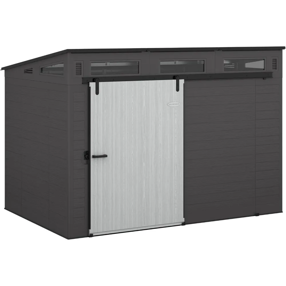 

10 ft. x 7 ft. Barn Door Storage Shed
