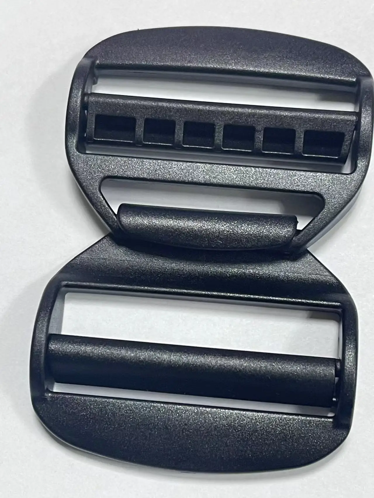 Tri Glide Slider Ladder Lock Buckle, Bike Sport Pant, tamanho grande, fivela de liberação central, 60mm