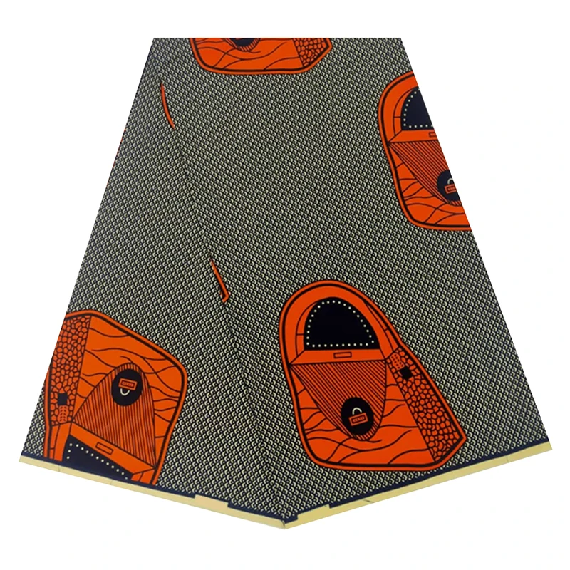 قماش شمع أنقرة ناعم وقابل للحقيق 100% قطن أنقرة مطبوع باتيك عالي الجودة شمع أفريقي نيجيريا لحفلات الفستان