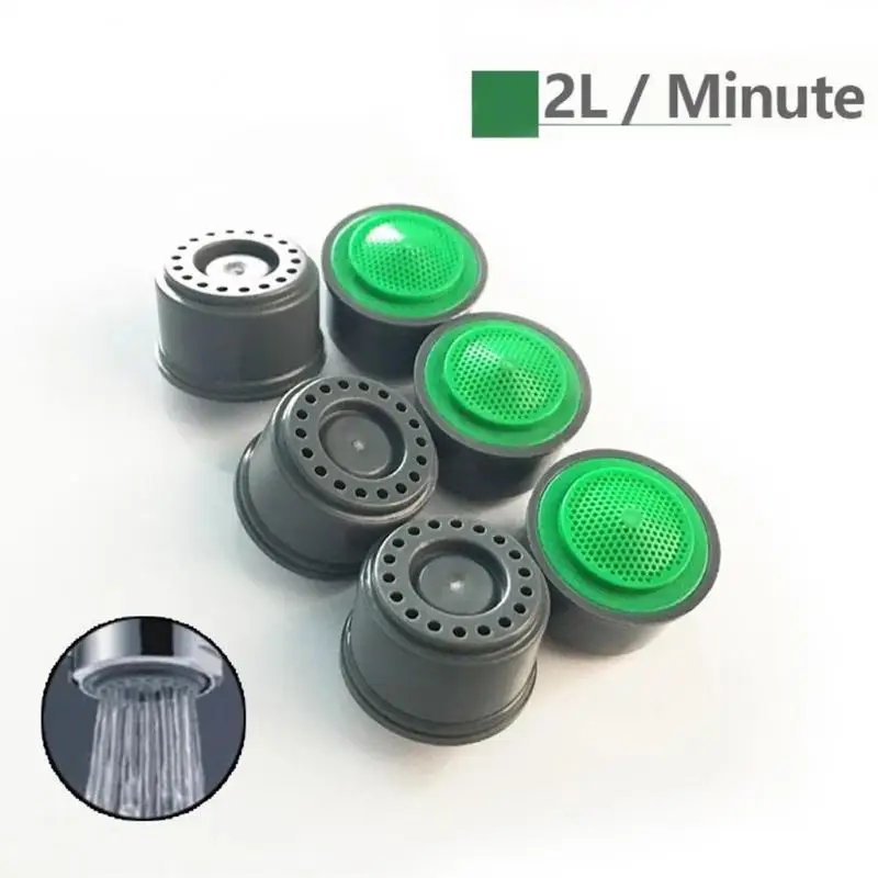 Basin Tap Filter Tap Faucet Aerator Plastic Insert Replacement Nozzle Filter Faucet Flow Restrictor Replacement Parts Aerators
