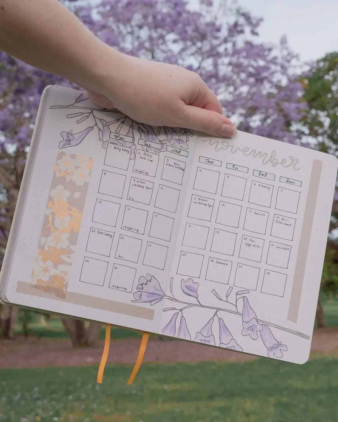 BUKE Tiger Dotted Journal, 160 g/m2 dickes Papier-Notizbuch mit Punktraster, 160 Seiten nummeriert, 5 x 5 mm DOT-GRID-Layouts – Detail 15