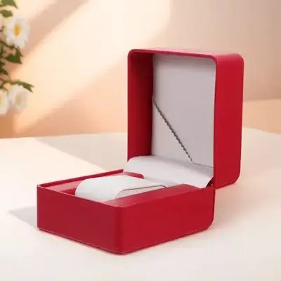 

Flipping Watch Storage Case Waterproof Dustproof Modern Jewelry Container For Travel Business Display Organizer Watch Box