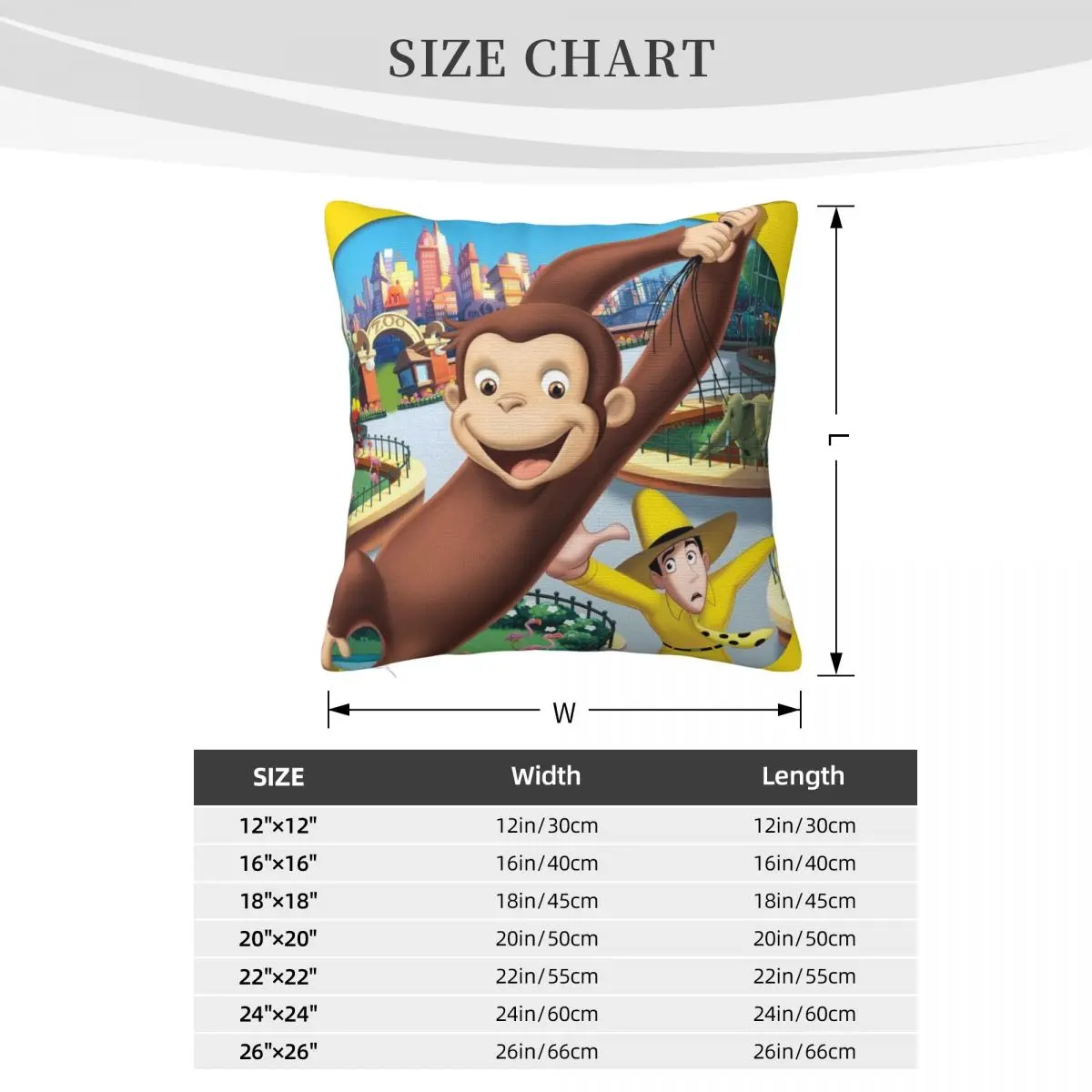 غريب جورج 000745 ديكور المنزل وسادة السفر وسادة للجسم أنيمي Dakimakura كيس وسادة غطاء وسادة