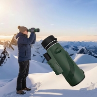 40x60 Outdoor Binoculars with Smartphone Photography Capability Low-Light Night Vision Monocular Telescope