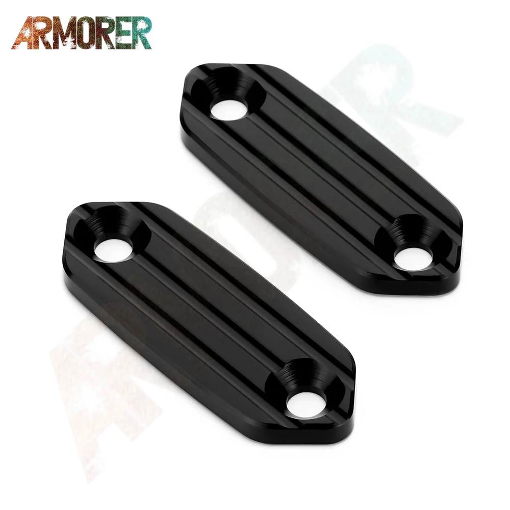 

Аксессуары для мотоциклов, алюминиевая крышка с отверстием для зеркала заднего вида, опорные пластины, крышка для ZX6R ZX 6R ZX-6r zx6r 2019 2020-2025