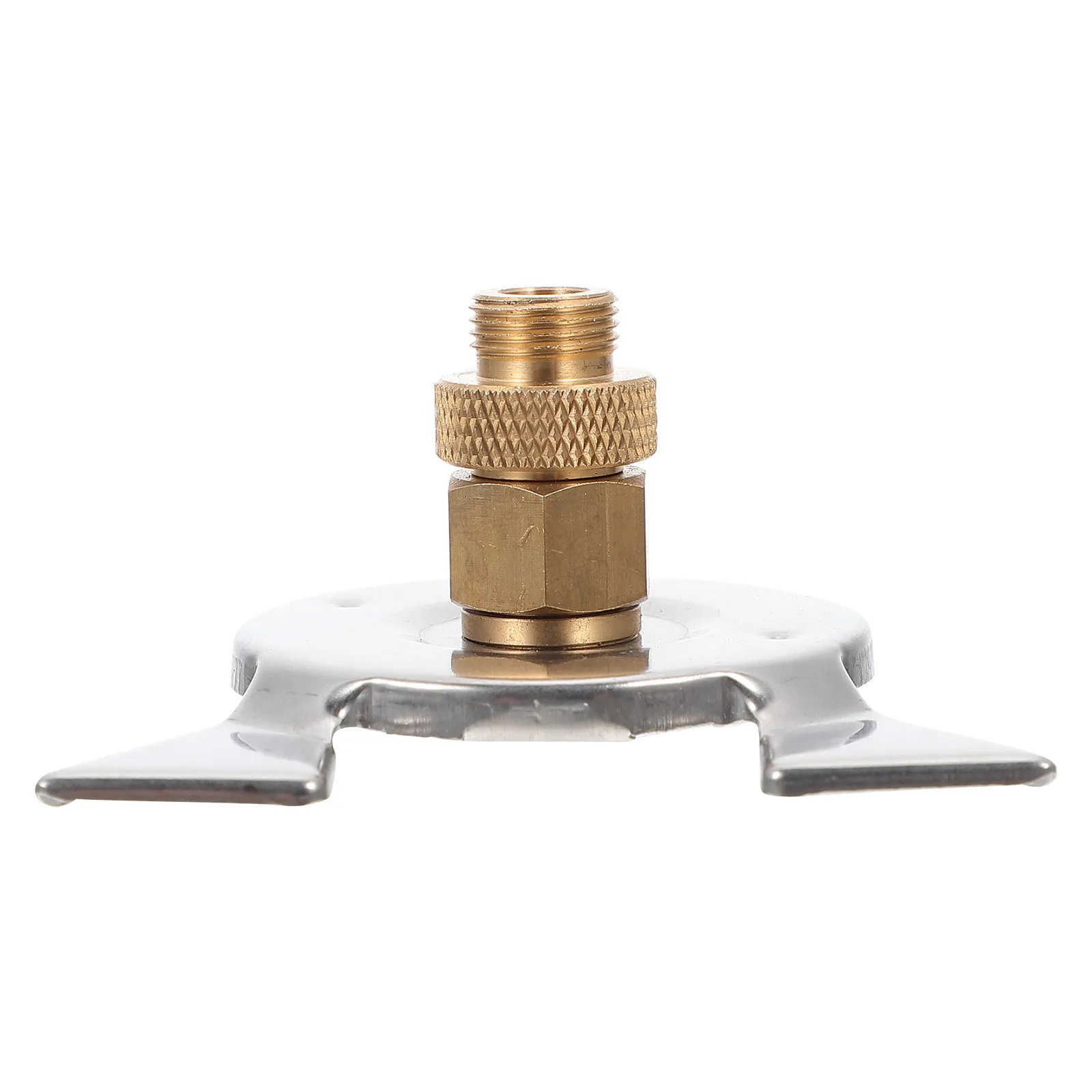 

1Set Propane Tank Adapter High-Quality Copper Alloy Gas Tank Connector for Camping Stove Outdoor Bbq Picnic Lightweight Portable