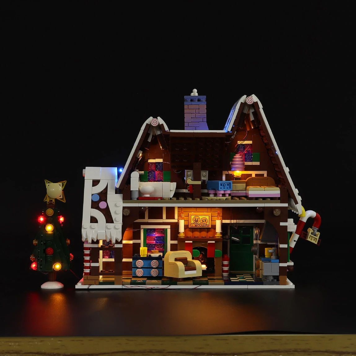 

Not Included Building Blocks LED Light Kit For Gingerbread House 10267 DIY Toys Gift Only Lighting Set