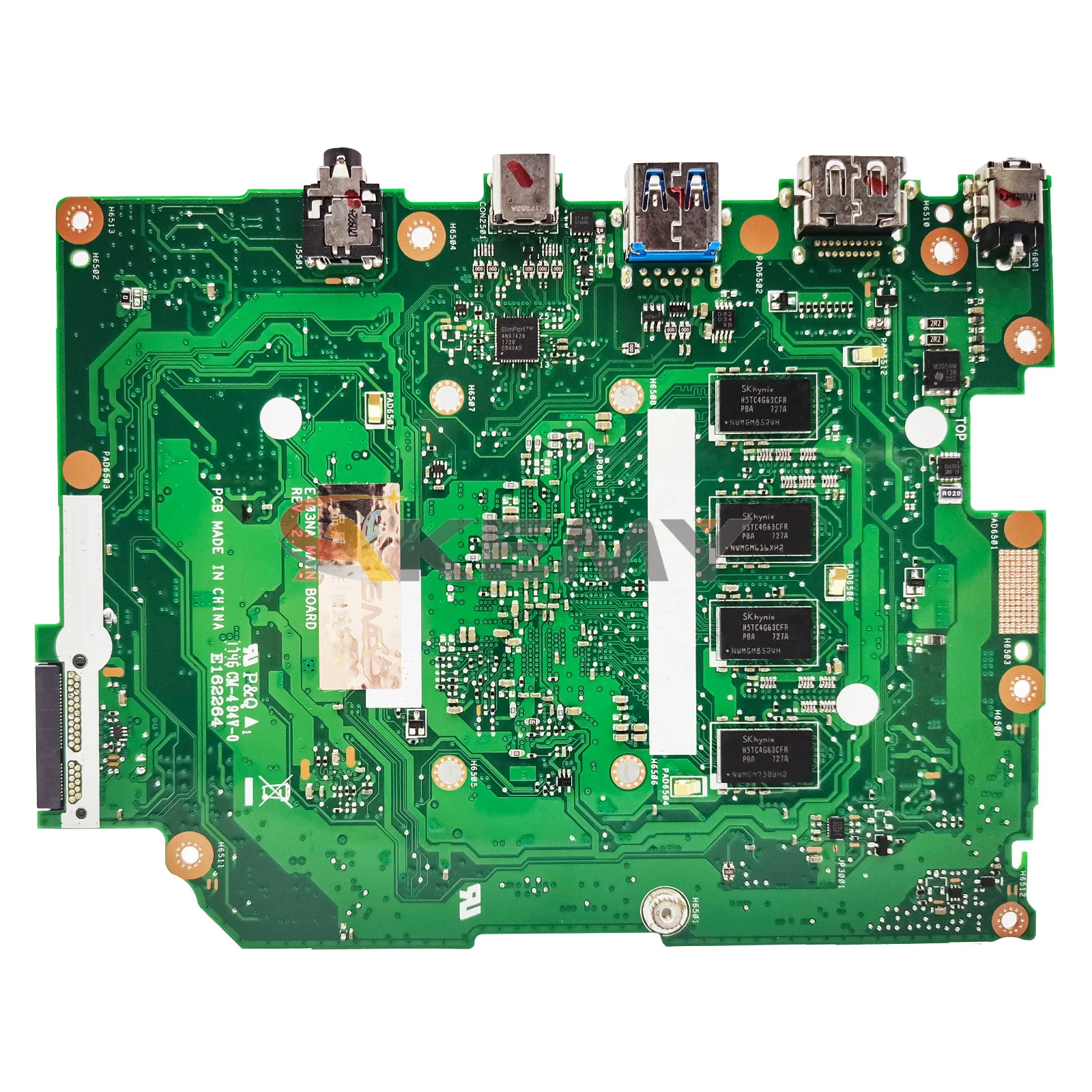 Ae E403n Laptop Moederbord Voor Asus E403na E403nas E403 Moederbord Cpu N3350 N4200 2G/4G-Ram 32G/64G-Ssd 100% Werk