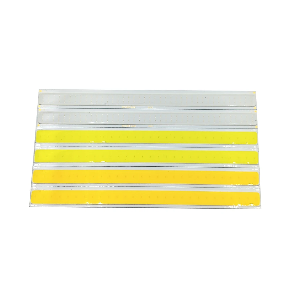 COB Light Board DC12-14V 6W White Warm Blue LED Light Strip 170X15MM Positive And Negative Electrode Welding Panel Light Chip