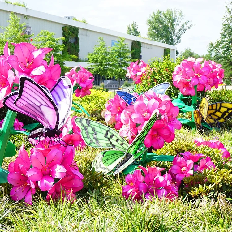 

Butterfly and Flower Chinese Silk Lanterns Festival Lights