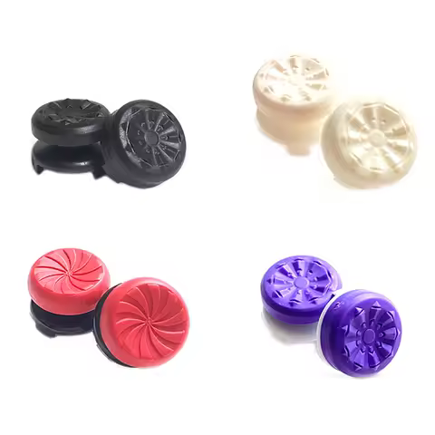 2pcs Video Games Silicone Thumb Grip For Ps4/ps5 For FPS Joystick Booster Cap Video Game Controller Accessories