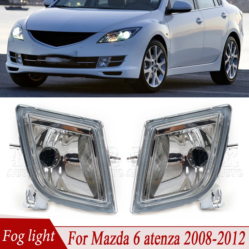 

For Mazda 6 atenza 2008 2009 2010 2011 2012 Foglight Car Front Bumper Fog Light Fog Lamp Assembly GV7D-51-680 GV7D-51-690
