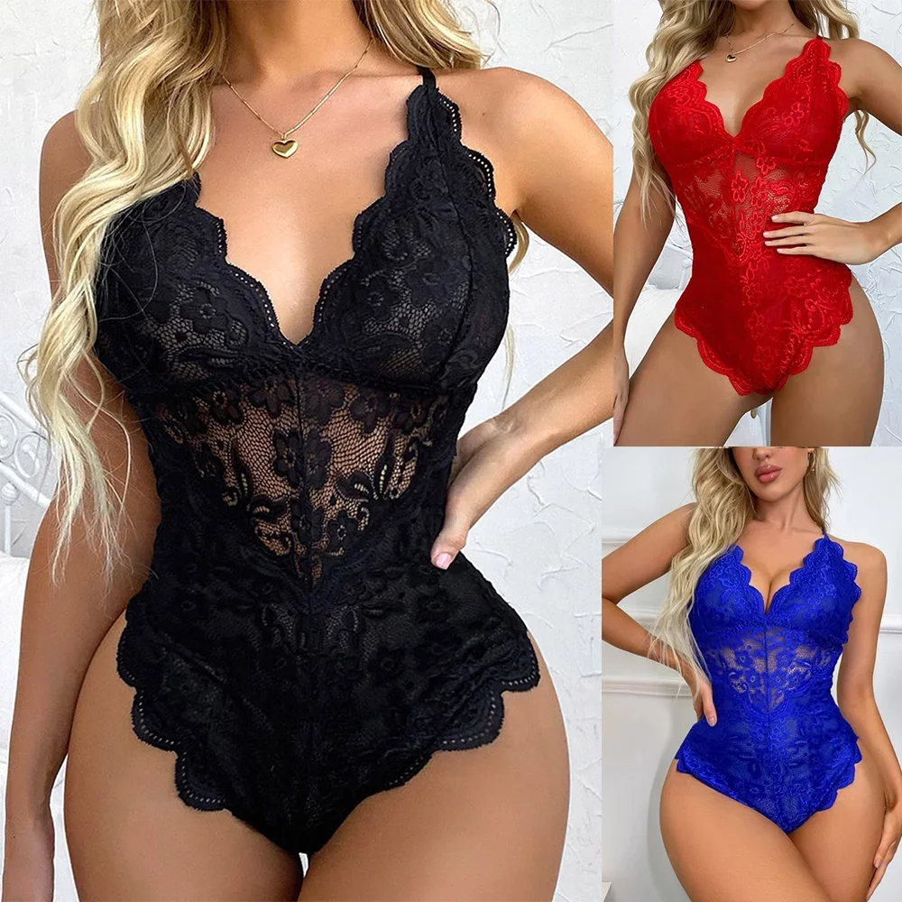 Novos trajes sexy quentes roupa interior erótica sleepwear aberto virilha sutiã renda feminina lingerie sexy babydoll vestido sujo roupas sexuais