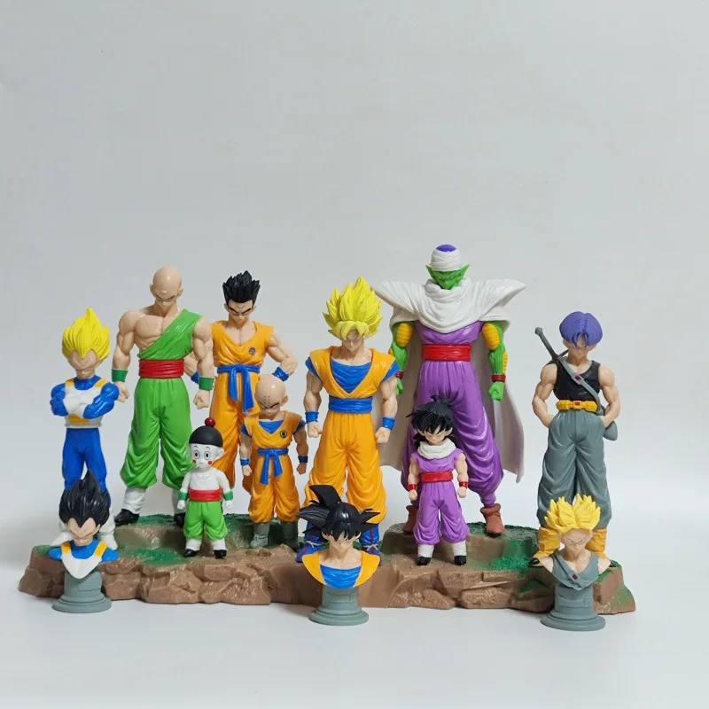 Estatua Completa de Dragon Ball Infinite Z Warrior, Hecha a Mano, Modelo, Adorno en Caja, Colección de Anime, Regalo Sorpresa para Fans y Coleccionistas