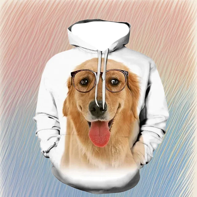 

2025/26 Hot New Pet Dog Pullover 3D Printed Men Women Hoodie Casual Sweatshirt Tracksuit Unisex Harajuku Streetwear Fashion Tops