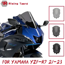 Viseira de para-brisa esportivo para motocicleta, para yamaha r7 yzf r7 2021 2022 2023 YZF-R7