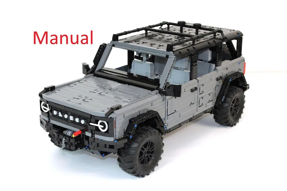 

Off-road vehicle 1:8 - Manual MOC-170126 • 5385 parts Block Model Birthday Toy Gift