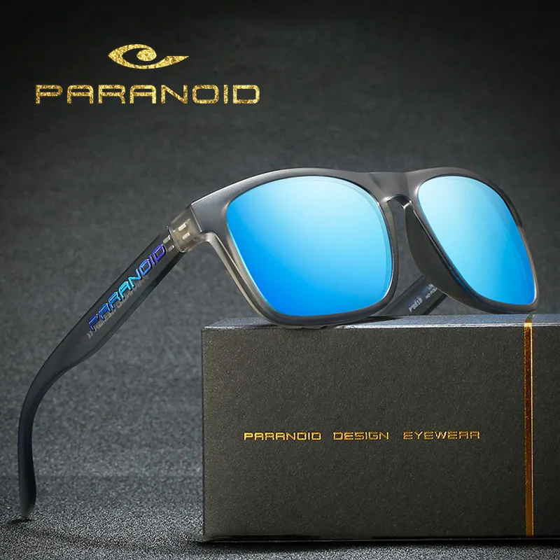 PARANOID Outdoors Fashion Polarized Sunglasses UV400 Protection Men Women Photochromic Classic Driving Glasses Fishing Eyewear