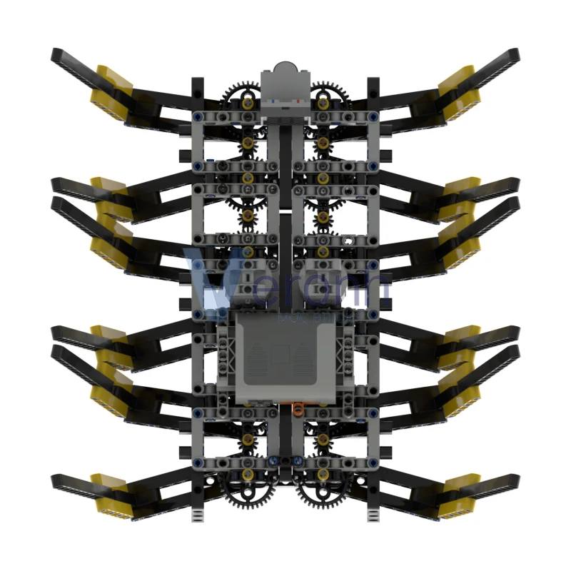 Remote Controlled Technical Walker Machine Electric Model MOC Building Blocks with PF Kit Mindstorm Assembly Bricks Kid Toy Gift