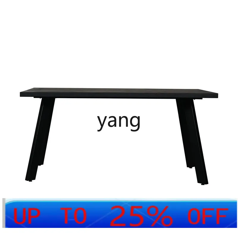 LMM solid wood dining table, household rectangular table eating table restaurant Nordic light luxury simple