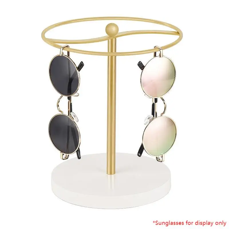 Sunglasses Organizer, 1 Count Glasses Holder Stand, Sunglass Storage Display Eyeglasses Rack for Up To 12 Pairs Of Eyewear Glass