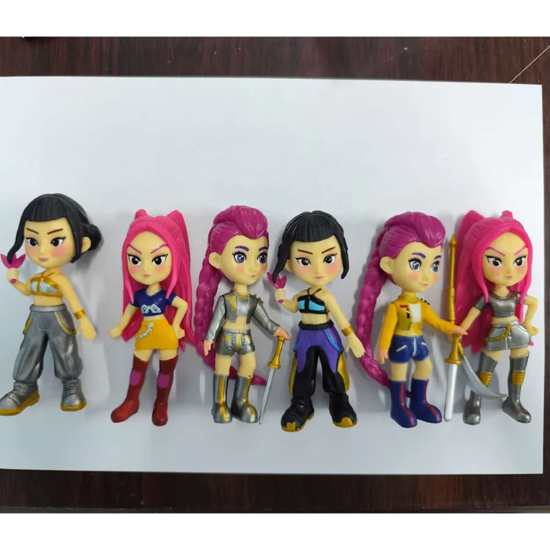 

K-pop Demon Hunters Slayer Tiger Фигурка ПВХ Фигурка Игрушка Мультфильм Ужасы Игровая Модель Куклы Фигурки Дети Рождественские Подарки