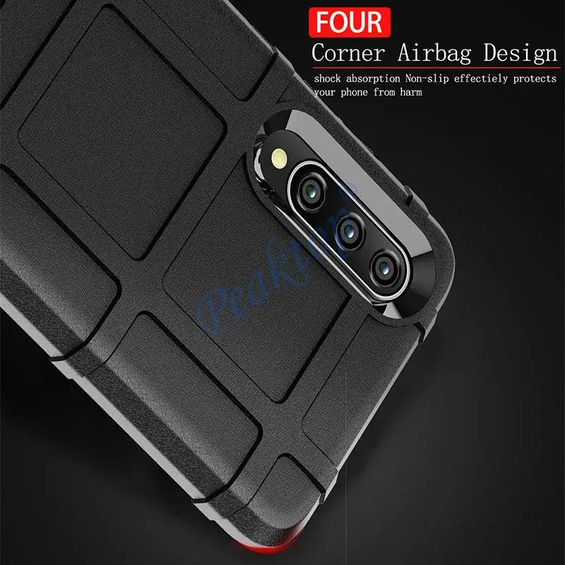 Rugged Shield Case For Huawei P20 Lite P30 Pro Cover For Huawei Mate 20 Lite 10 Honor 8X Y9 Soft Silicone Shockproof Armor Cases