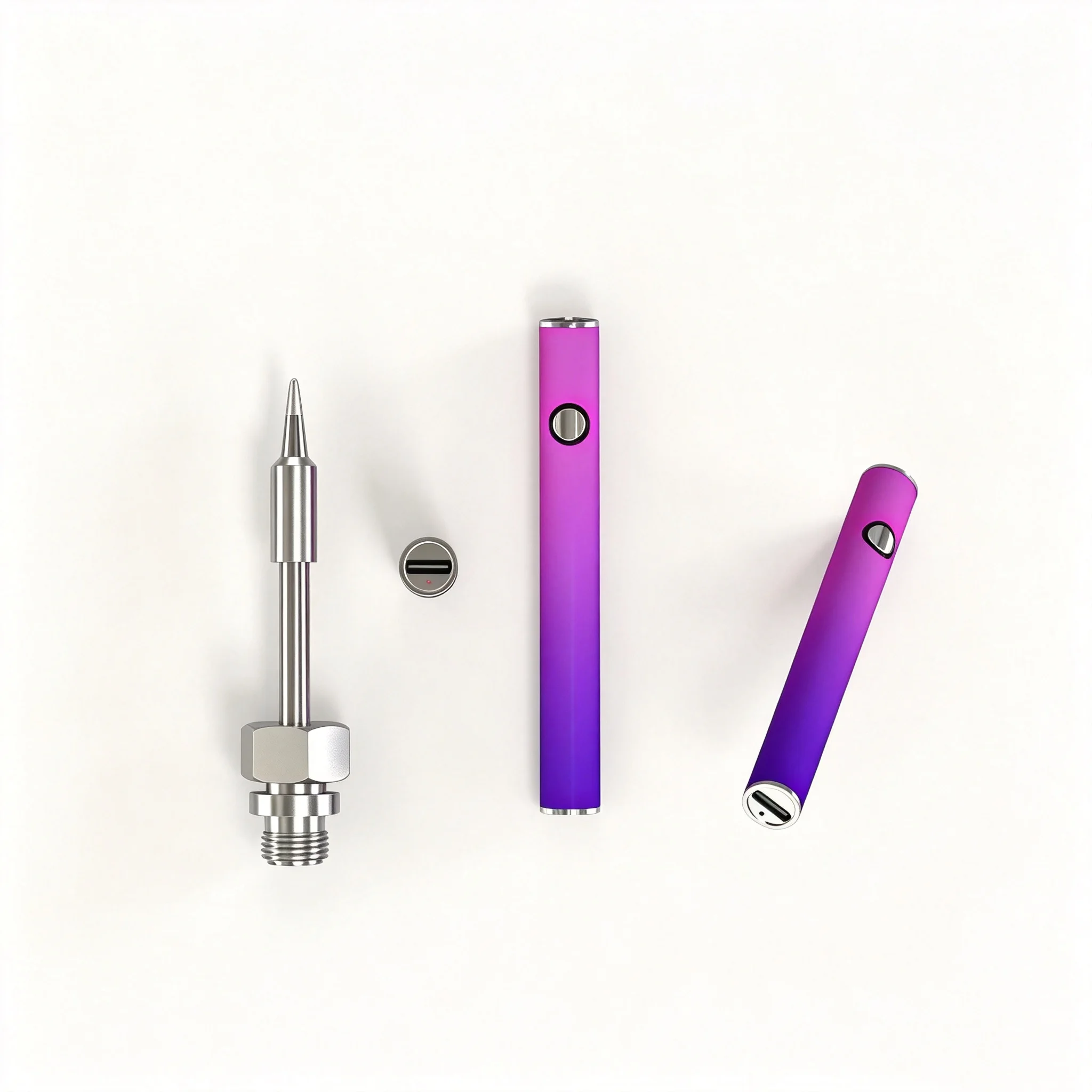 350mah two-color,Portable DIY Soldering Iron, 510 Thread Battery, DIY Mini Light Bulb, Hot Knife, Repair Heating Cutting Tool