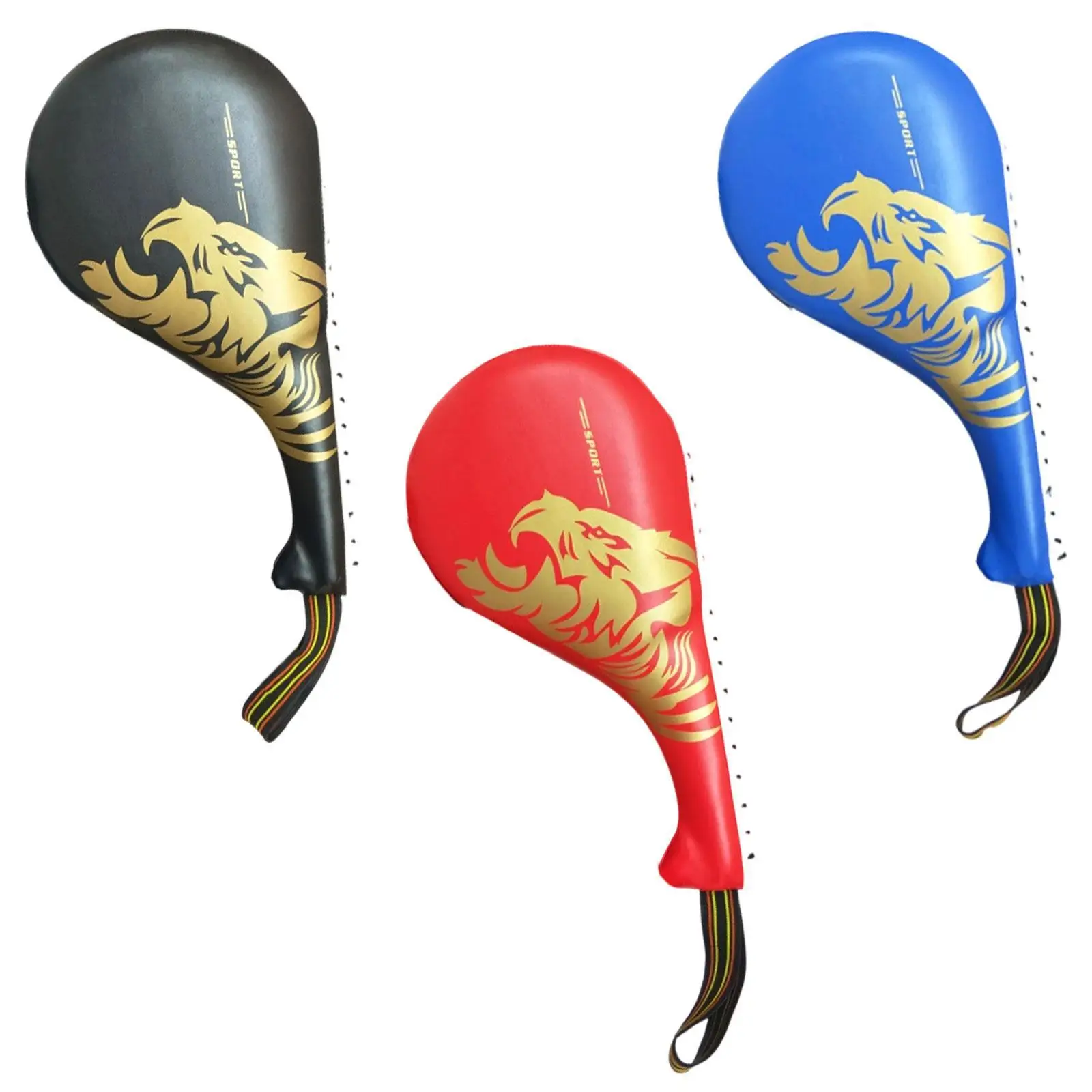 

Тхэквондо Kick Pad с ремешком из искусственной кожи Профессиональный легкий кикбоксинг ударная мишень Pad для кикбоксинга Муай Тай Tkd