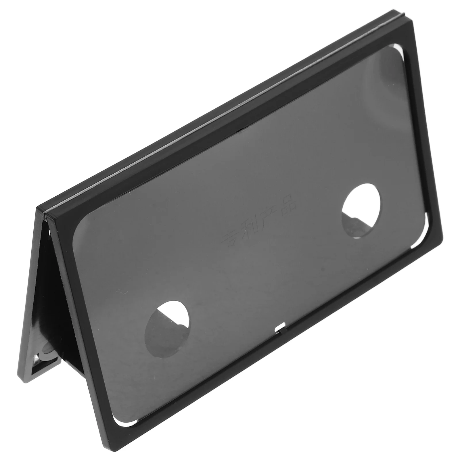 Seat Plate Plastic Sign Holder Display Holders Menu For Table Promotional Stand