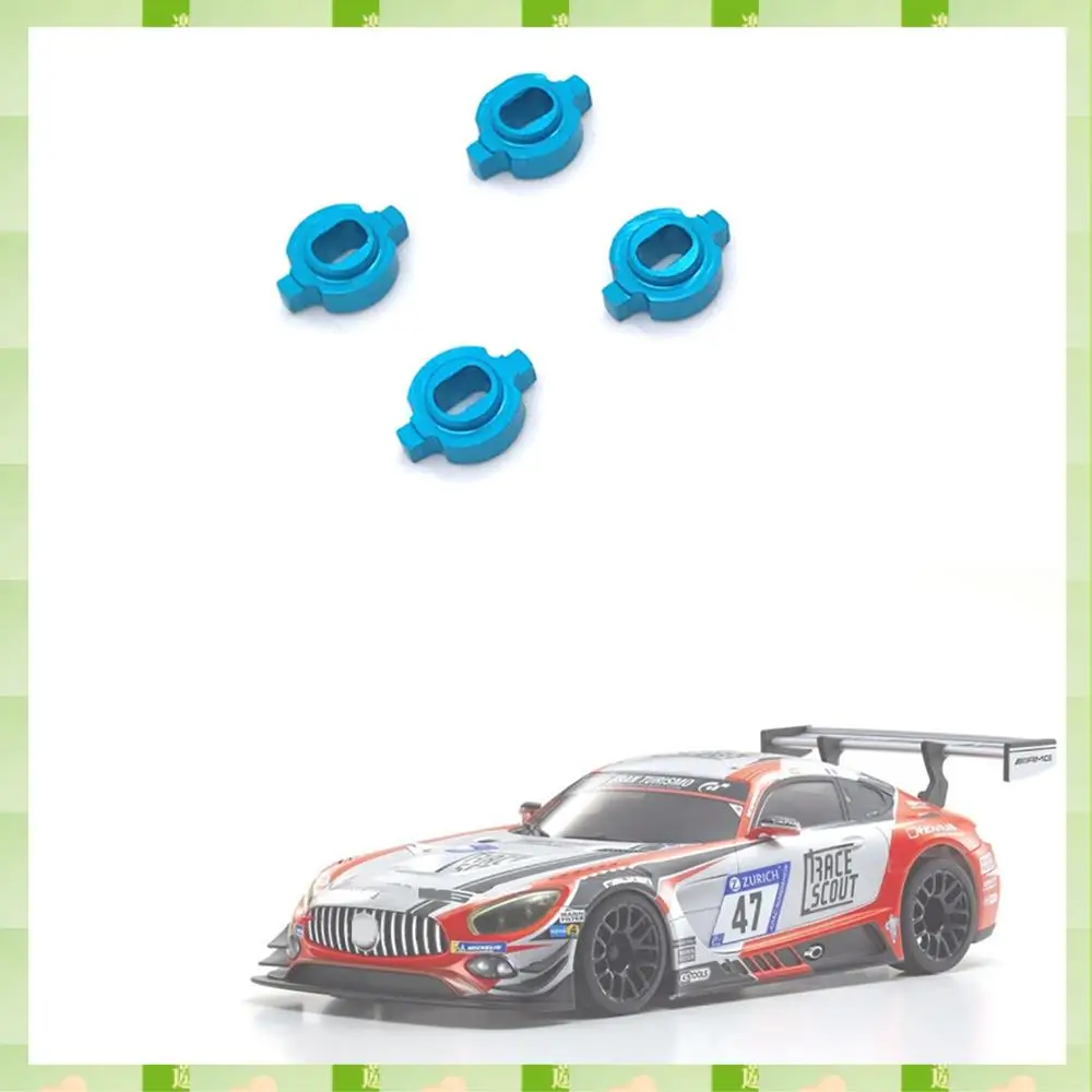 2025 4Pcs Metal Bond Changeover Adapter For Mosquito RC Car ZERO-Z Kyosho MINI-Z MR-03 Wheel Hub Change To AWD,4Pcs Metal Bond C view 3