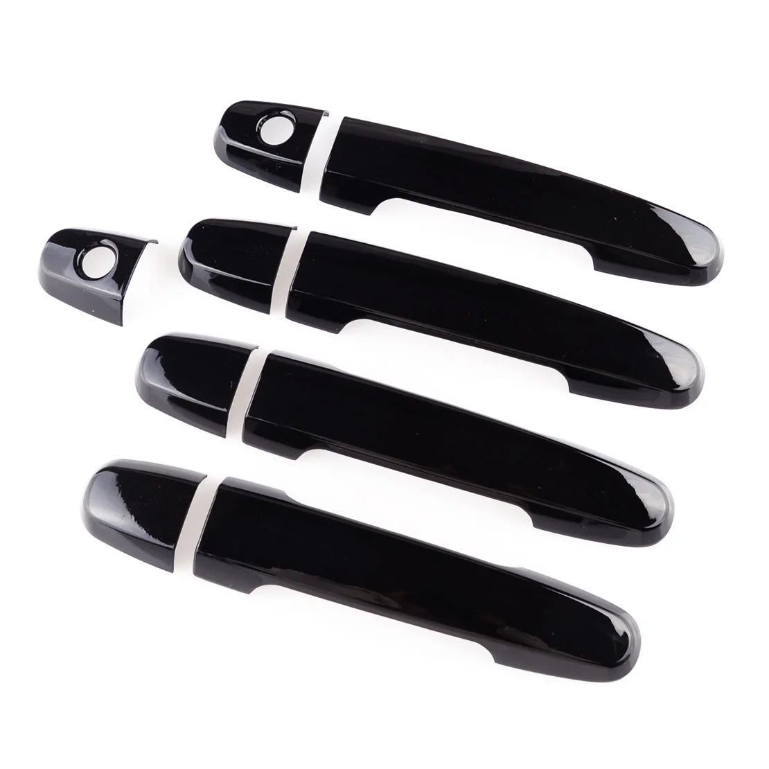 

Exterior Door Handle Cover Trim Set Fit for Toyota Corolla Sedan 2003-2008 2009 2010 2011 2012 2013 Glossy Black ABS Plastic