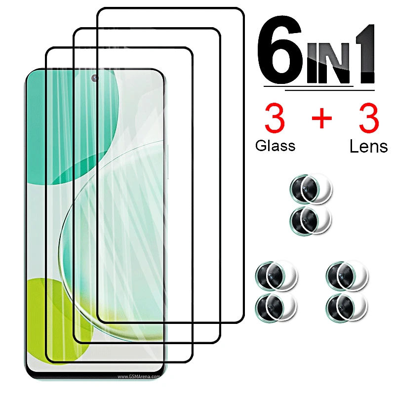 6in1 Tempered Glass for Huawei Nova 11i Screen Protector for Huawei Nova 11i 11 I Protective Camera Lens Glass 11 10 9 8 Se Film