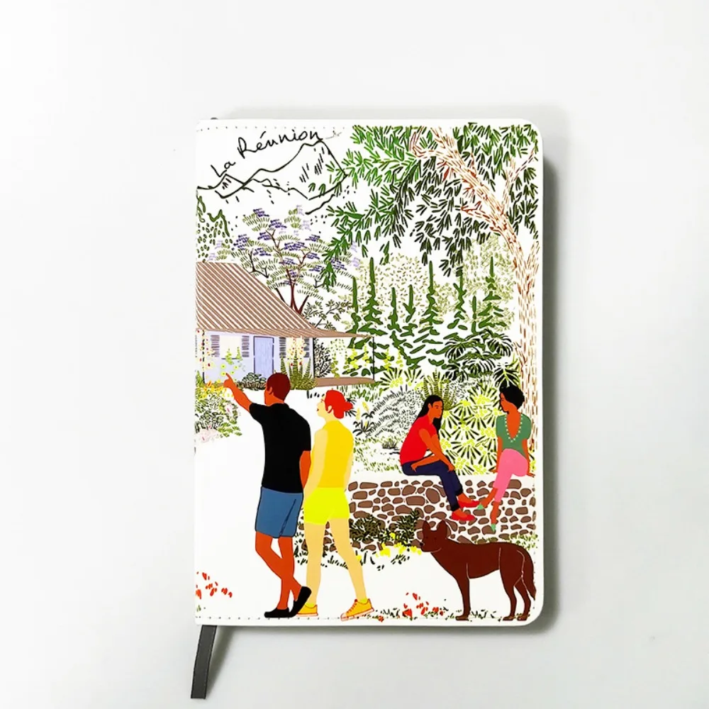 

DIY Pattern Thermal Dye Sublimation Blank Book Sketchbook Portable Heat Transfer Print Image Note Book Hand Ledger Memorandum