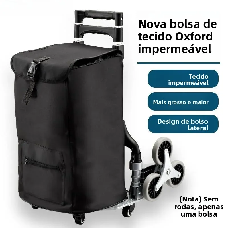 oxford-cloth-waterproof-shopping-cart-bag-luggage-hand-pulling-car-bag-portable-grocery-shopping-cart-storage-bag