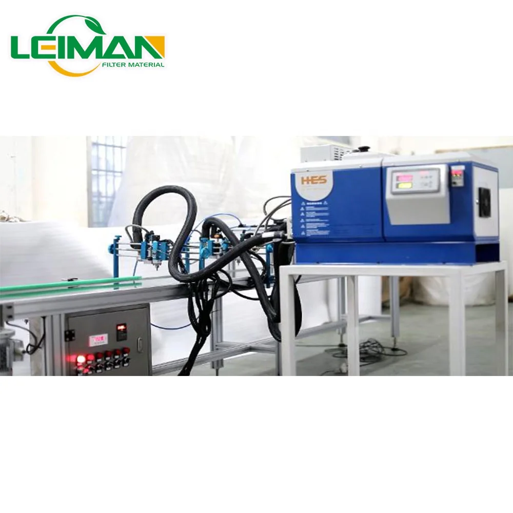 PLFJ-2 Panel Air Filter Gluing Machine for PU air filter