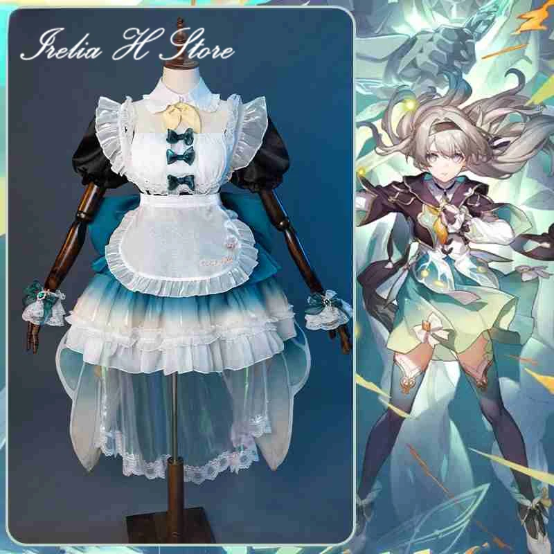 Irelia H Store Honkai: Star Rail Firefly Cosplay Costume Anime Game Firefly Maid Dress Halloween Costumes Party Dress