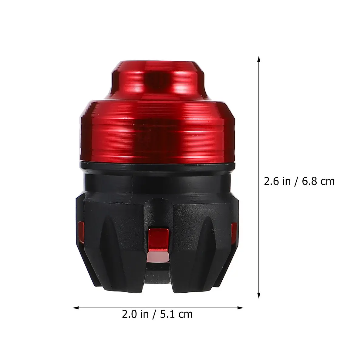 2Pcs Sturdy Motorbike Anti Drop Collision Cap Front Fork Slider Oxidation Colored Buffering Pad Corrosion Resistant Fork Cup