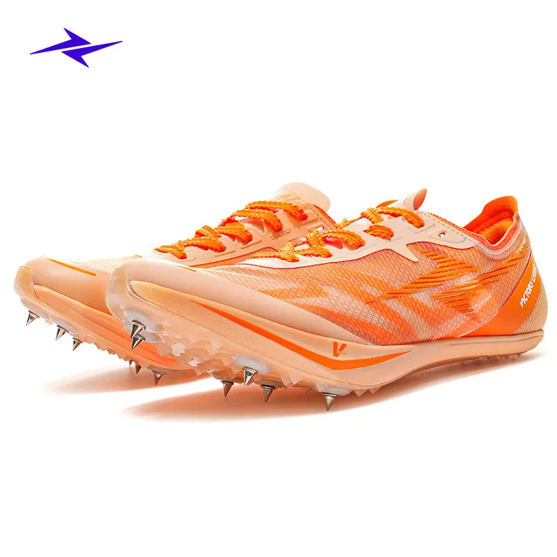 Afbeelding 5: VEIRUN Professionele Dikke Zool Atletiekspikes Heren Dames Sprint Middellange Afstand Raceschoenen