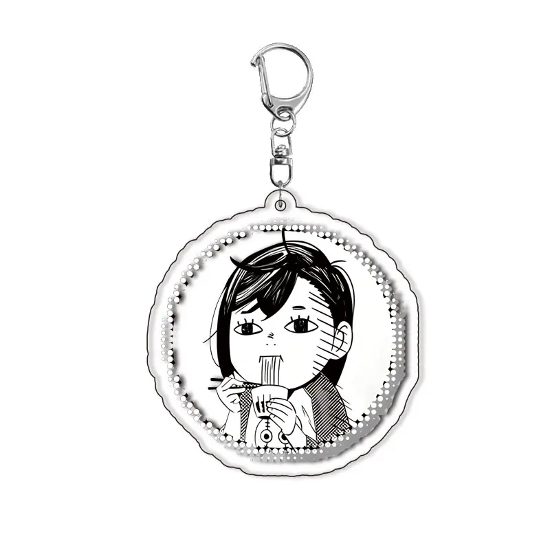 Dandadan Anime Keychain For Eyes Kaji Poster Okarun Turbo Granny Form Poster Manga Weeb Momo Shonen Keyring Fans Friends Gifts