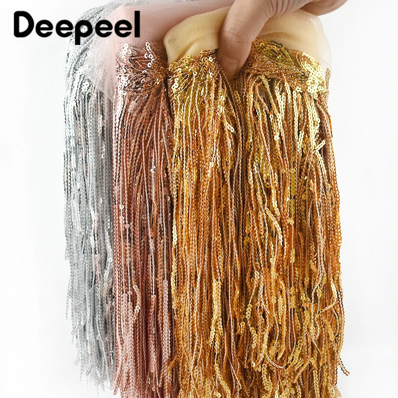 9 ياردة 10/18 سنتيمتر الترتر هامش شرابات الدانتيل تقليم فساتين الزفاف الملابس عيد الميلاد الديكور شرابة هامش الخياطة اكسسوارات