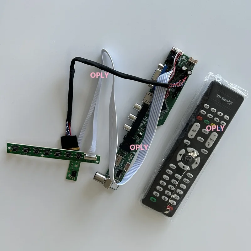 

For BOE HT140WXB HT140WXB-501 1366X768 14" HDMI-compatible TV Controller board kit RF USB AV VGA Audio Screen monitor