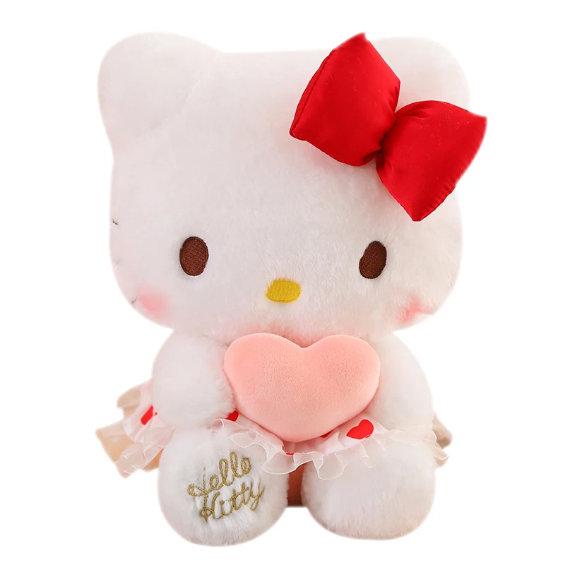 20cm Sanrio Hello Kitty Anime Kuromi My Melody Plush Hello Kitty Stuffed Toys Soft Pillow Plushies Doll Birthday Gifts For Girl