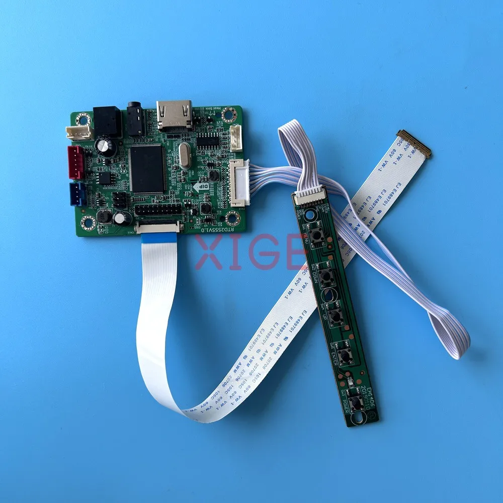 

For HB125WX1-100 HB125WX1-200/201 1366x768 Monitor 12.5" Laptop Panel 30-Pin EDP Compatible-HDMI Driver Controller Board DIY Kit
