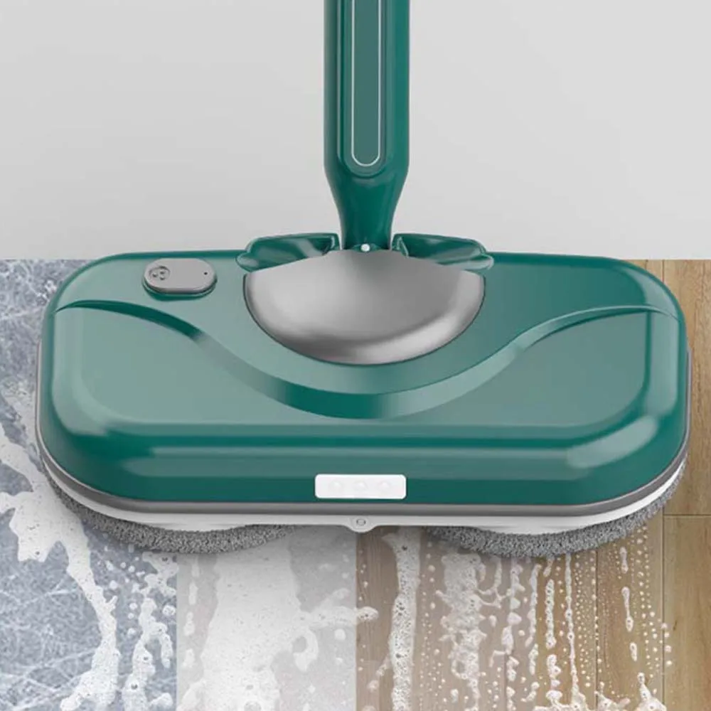 Electric cleaning and sweeping machine multifunctional one button water spray handheld wireless mop