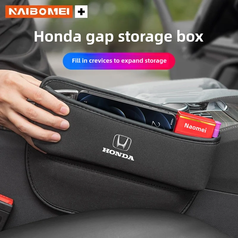 Multifunction Car Seat Gap Organizer Storage Box Pocket Universal For Honda Civic Type R Type S FK8 FK2 FN2 EP3 Accessories