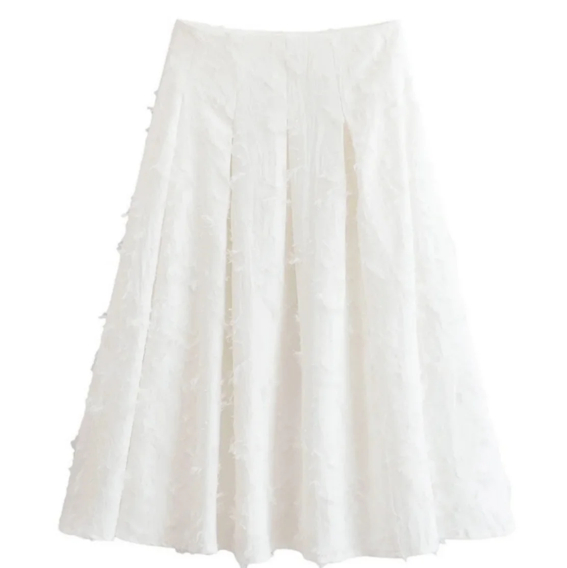 Chemise à manches Jacquard à simple boutonnage et jupe longue trapèze taille haute, ensemble deux pièces, nouvelle saison automne-hiver 2025